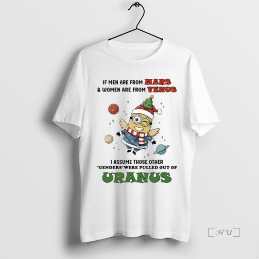 Trending Minion If Men Are From Mars And Women Are From Venus Premium T Shirts - clothing by TeeHivey.com