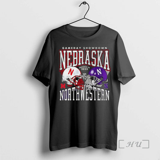 Trending Nebraska Cornhuskers Vs Northwestern Wildcats 2025 Gameday Showdown - clothing by TeeHivey.com