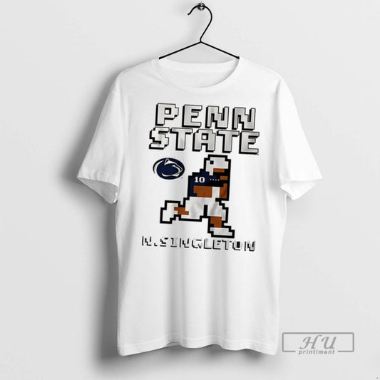 Trending Nick Singleton Penn State Nittany Lions Football Retro Baller 8 Bit Style - clothing by TeeHivey.com