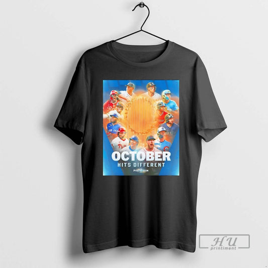 Trending October Hits Different 2025 Postseason Players T Shirts