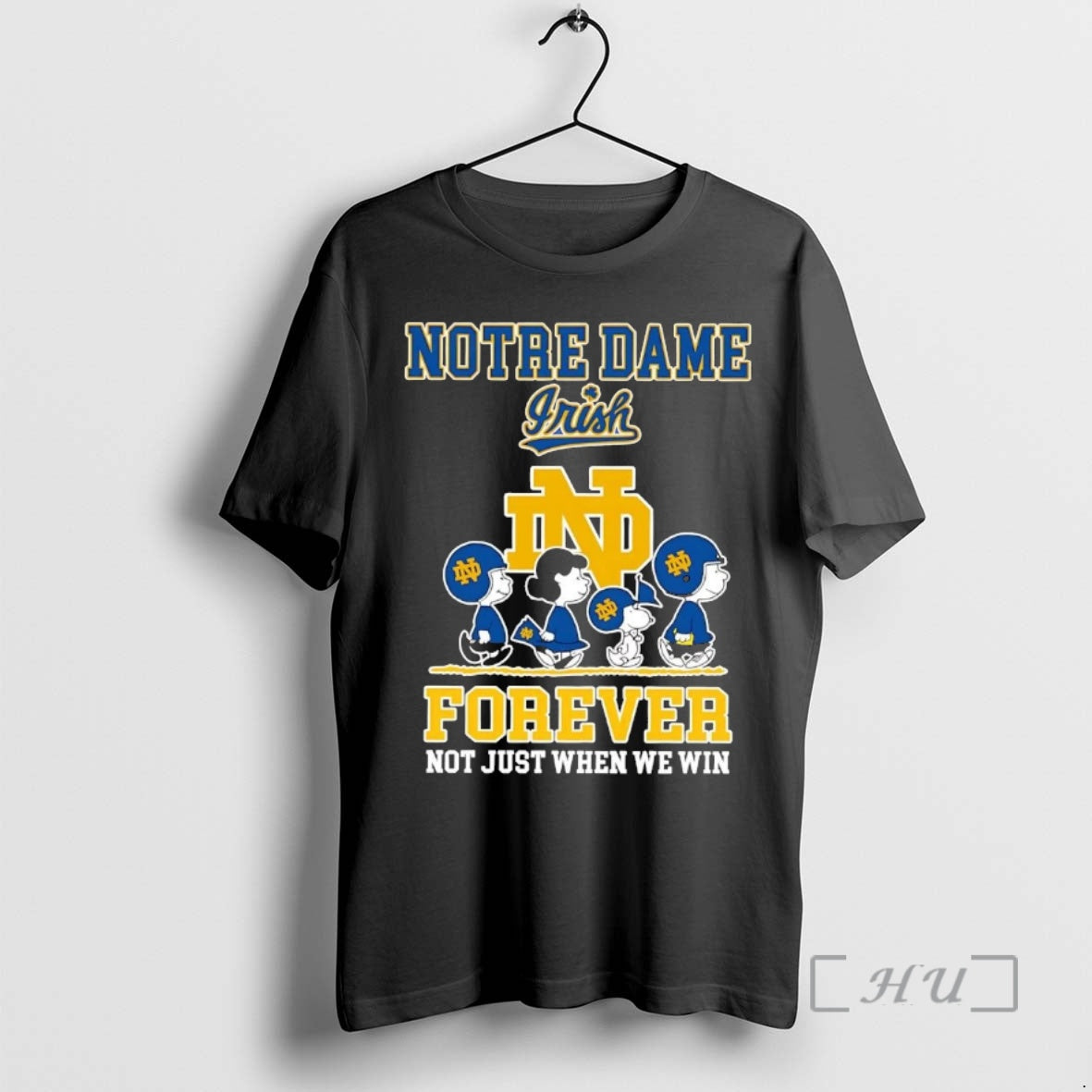Trending Peanuts Notre Dame Fighting Irish Forever Not Just When We Win Premium T Shirts - clothing by TeeHivey.com