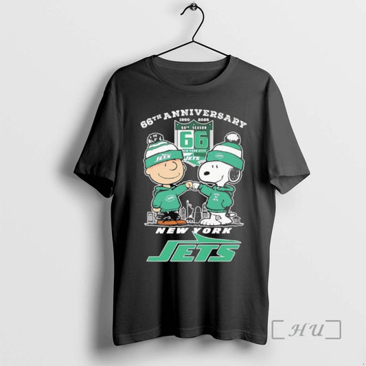Trending Peanuts X New York Jets 1960 2025 66th Anniversary - clothing by TeeHivey.com