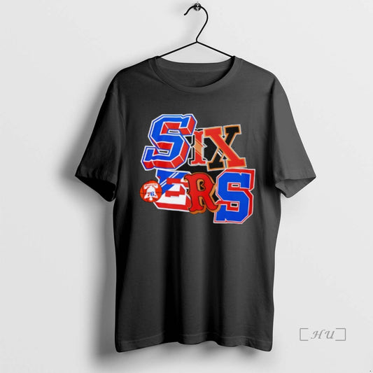 Trending Philadelphia 76ers Mitchell And Ness Hyper Type Shrit - clothing by TeeHivey.com