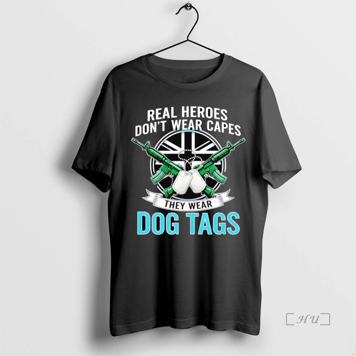 Trending Real Heroes Dont Wear Capes They Wear Dog Tags - clothing by TeeHivey.com