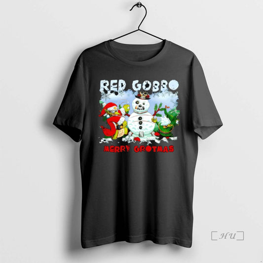 Trending Red Gobbo Merry Grotmas Christmas - clothing by TeeHivey.com