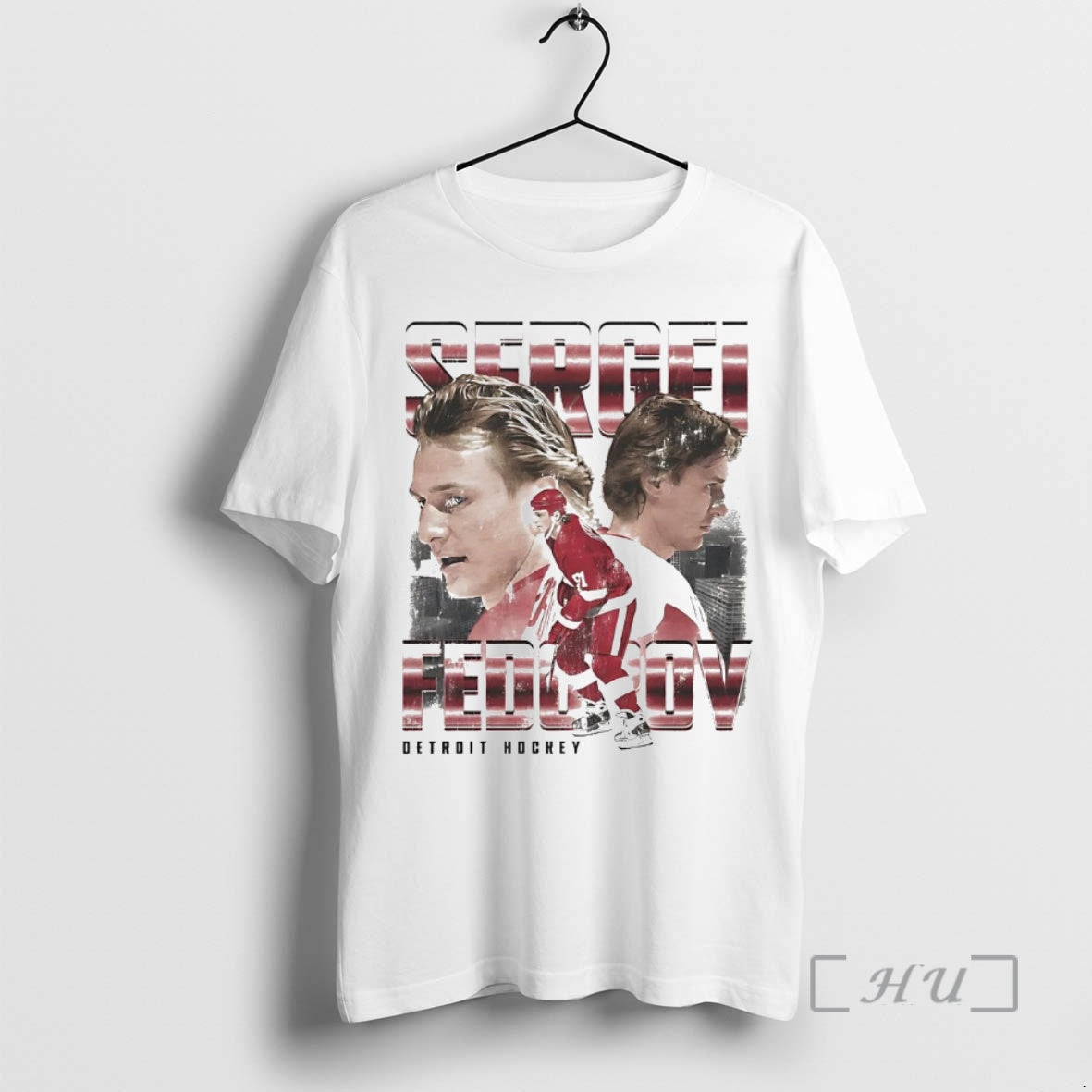 Trending Sergei Fedorov Picture Collage Detroit Hockey - clothing by TeeHivey.com