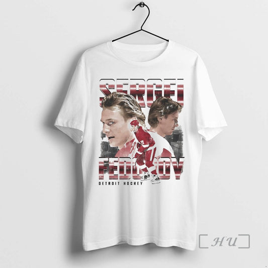 Trending Sergei Fedorov Picture Collage Detroit Hockey - clothing by TeeHivey.com