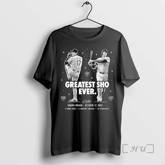 Trending Shohei Ohtani Greatest Sho Ever Wins Nlcs Mvp 3 Home Runs 6 Shutout 10 - clothing by TeeHivey.com