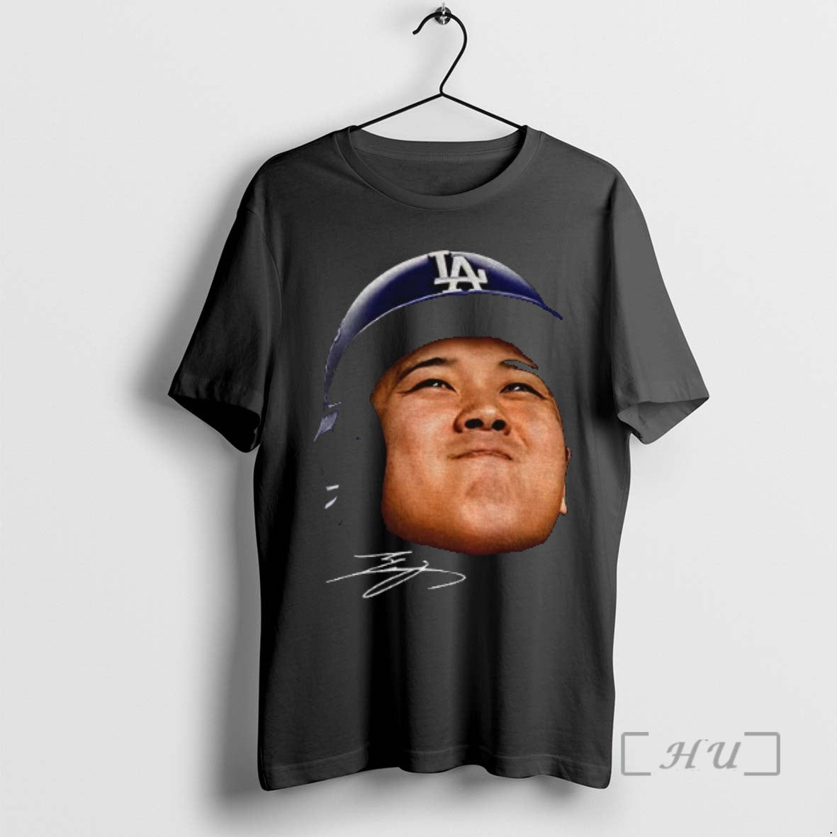 Trending Shohei Ohtani Big Face Los Angeles Dodgers Mlb Baseball Signature - clothing by TeeHivey.com