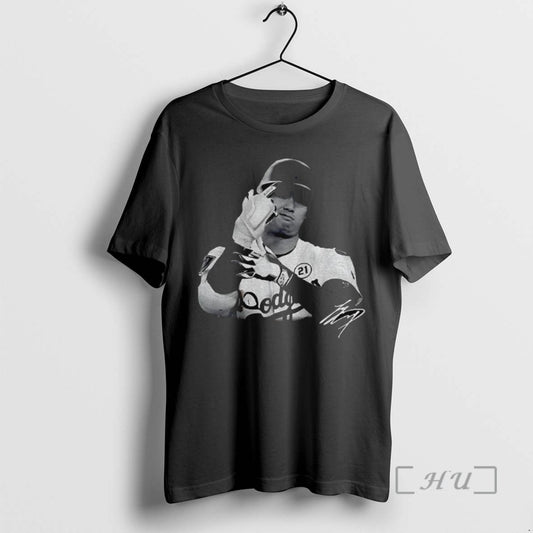 Trending Shohei Ohtani Middle Finger Los Angeles Dodgers Mlb Baseball Signature - clothing by TeeHivey.com