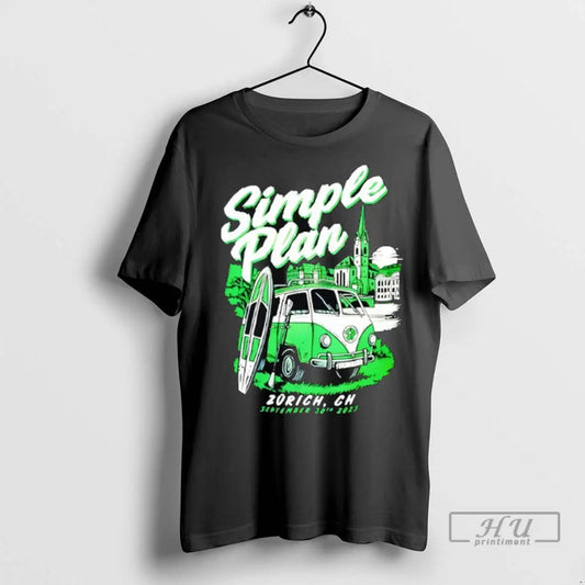 Trending Simple Plan Zurich Ch September 30 2025 T Shirts