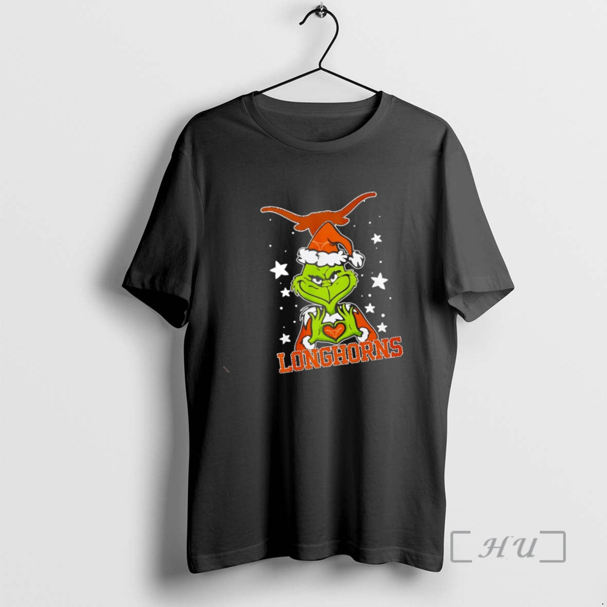 Trending Texas Longhorns Love Grinch Heart Hand Christmas 2025 - clothing by TeeHivey.com