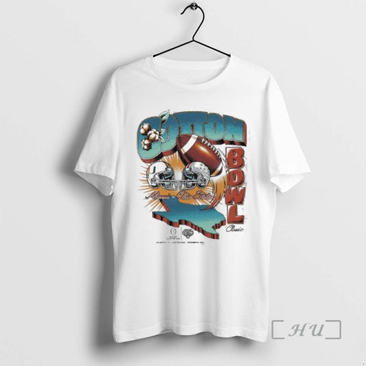 Trending Texas Map Cotton Bowl Classic 2025 Miami Vs Ohio State Vintage Matchup Premium - clothing by TeeHivey.com