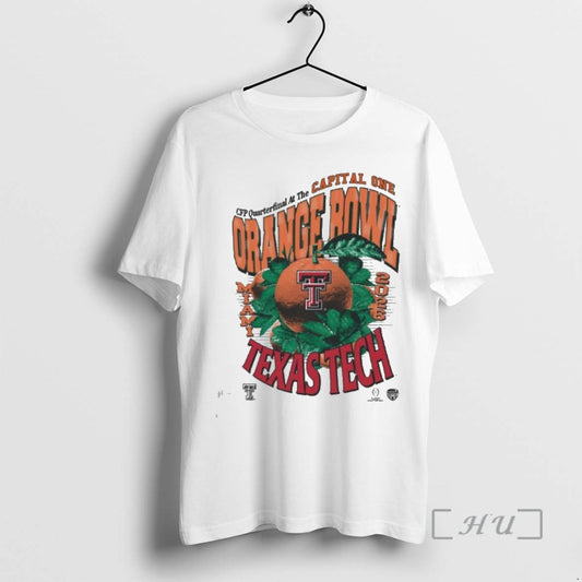 Trending Texas Tech Cfp Quarterfinal At The Capital One Orange Bowl Bound 2026 Premium - clothing by TeeHivey.com