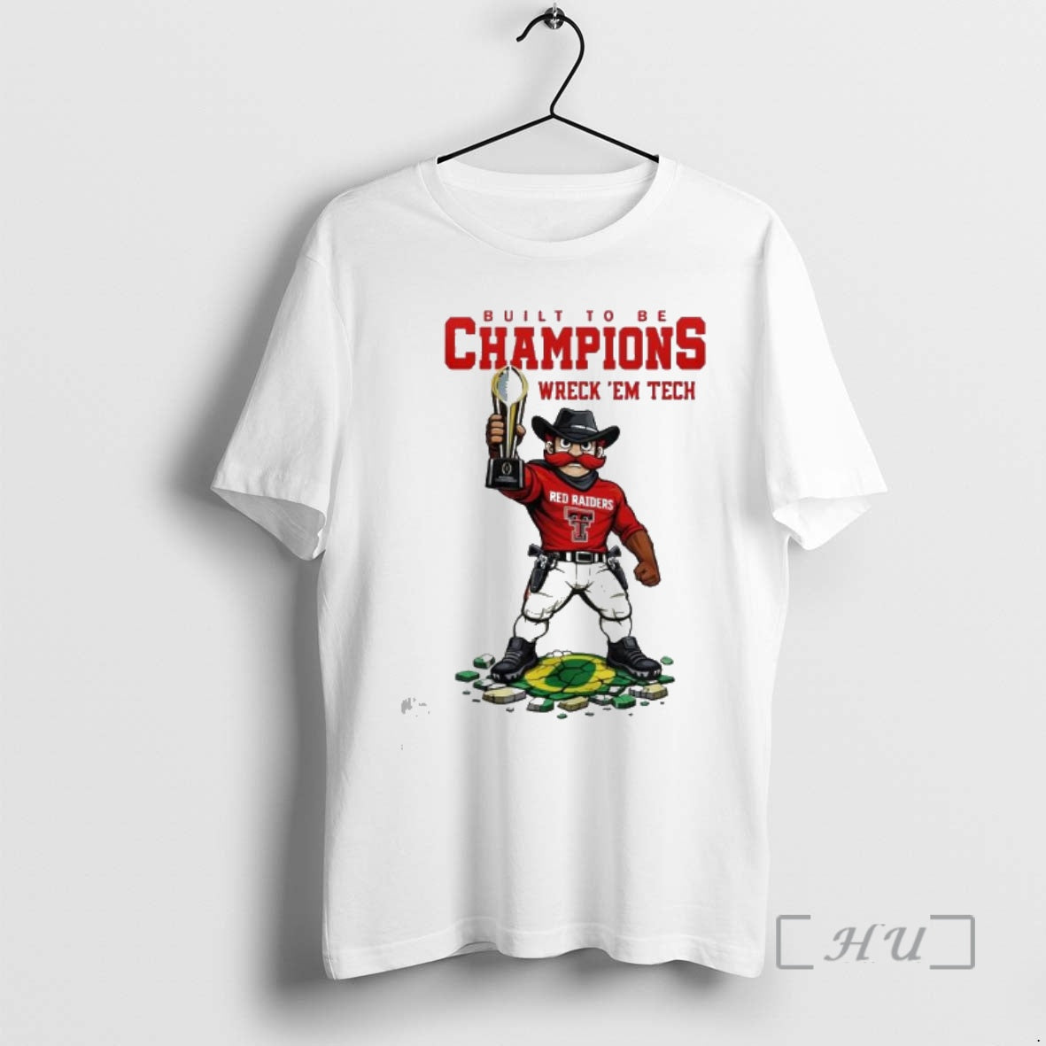 Trending Texas Tech Red Raiders Ncaa College Football Playoff Game Built To Be Champions Wreck - clothing by TeeHivey.com