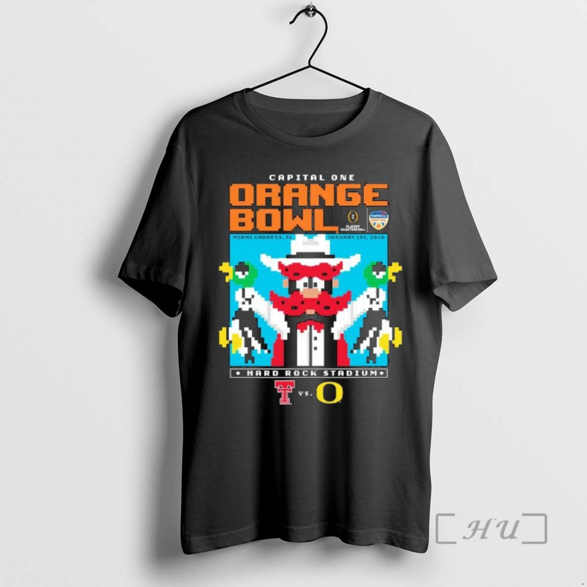 Trending Texas Tech Vs Oregon 2025 Orange Bowl Duck Hunt - clothing by TeeHivey.com