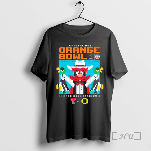 Trending Texas Tech Vs Oregon 2025 Orange Bowl Duck Hunt - clothing by TeeHivey.com