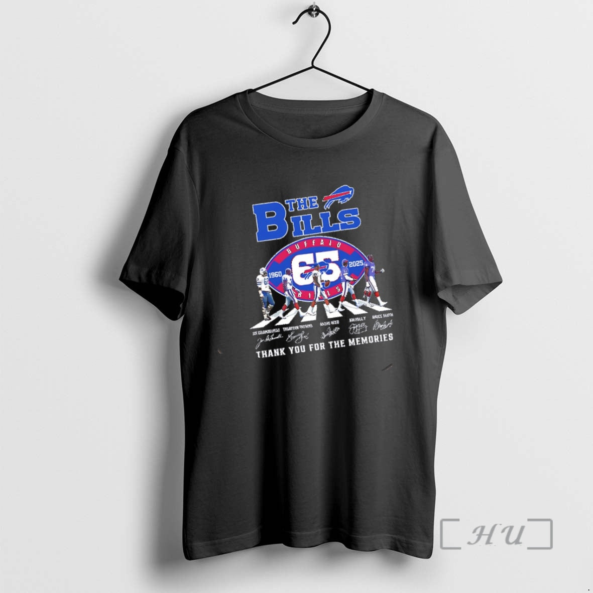 Trending The Bills 65 Years 1960 2025 Thank You For The Memories Signatures Premium - clothing by TeeHivey.com