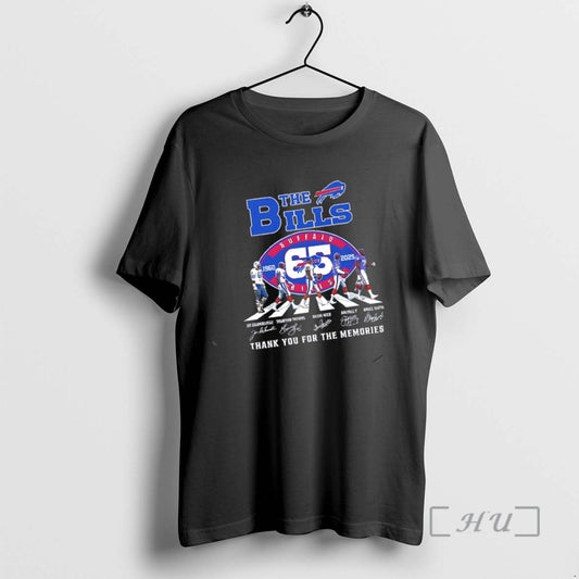 Trending The Bills 65 Years 1960 2025 Thank You For The Memories Signatures Premium - clothing by TeeHivey.com