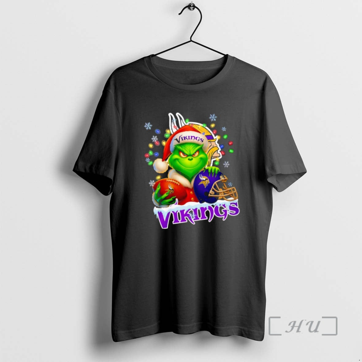 Trending The Grinch Love Minnesota Vikings Football Lights Christmas 25 - clothing by TeeHivey.com