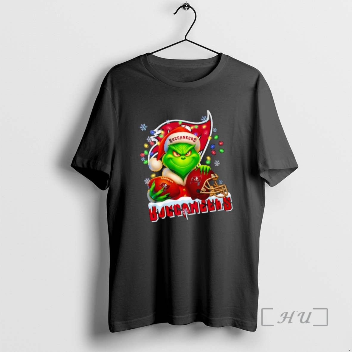 Trending The Grinch Love Tampa Bay Buccaneers Football Lights Christmas 25 Premium T Shirts Sweater