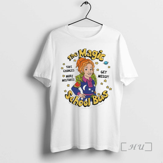 Trending The Magic School Bus Ms Frizzle And Liz Quote Retro Cartoon Premium T Shirts - clothing by TeeHivey.com