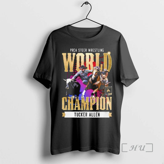 Trending Tucker Allen Nfr 2025 Prca Steer Wrestling World Champion - clothing by TeeHivey.com