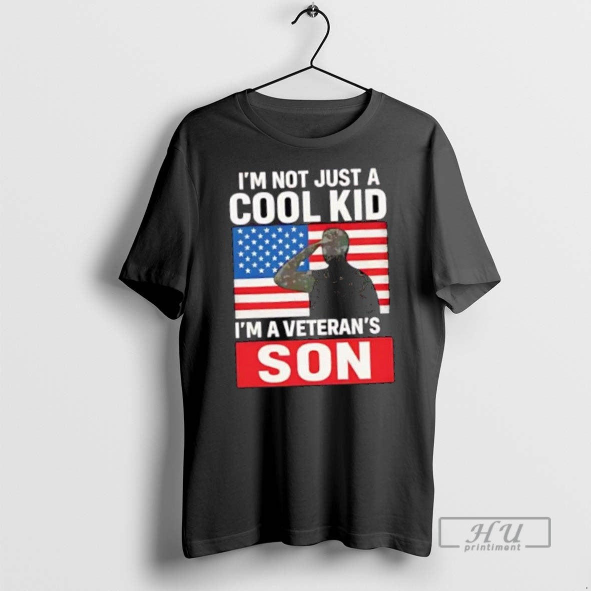 Trending Us Flag Im Not Just A Cool Kid Im A Veterans Son - clothing by TeeHivey.com