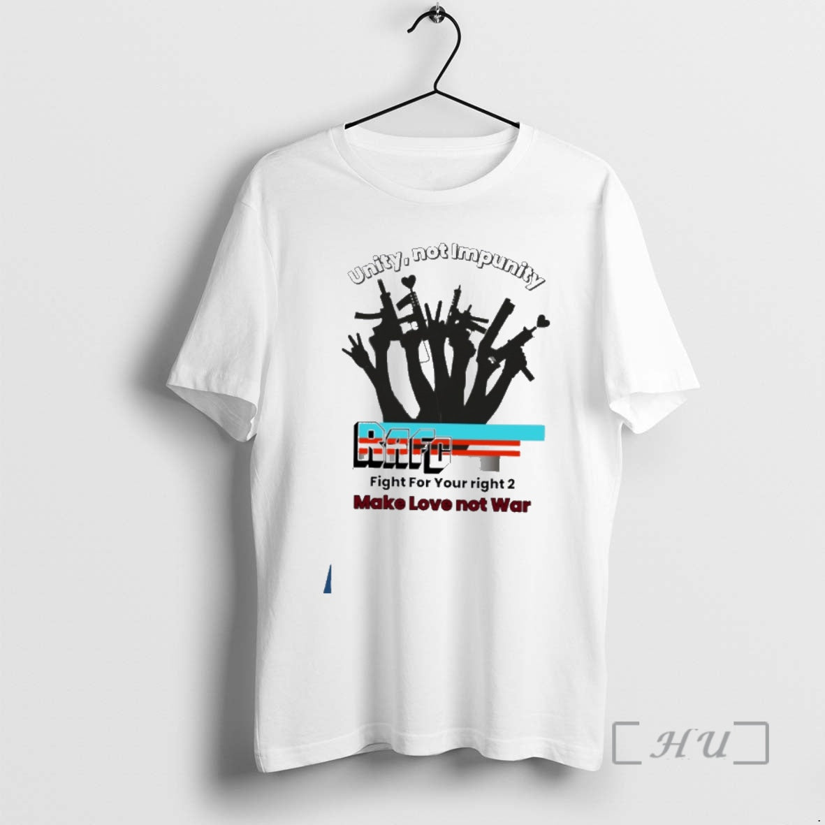 Trending Unity Not Impunity Rafc Fight For Your Right 2 Make Love Not War Premium - clothing by TeeHivey.com