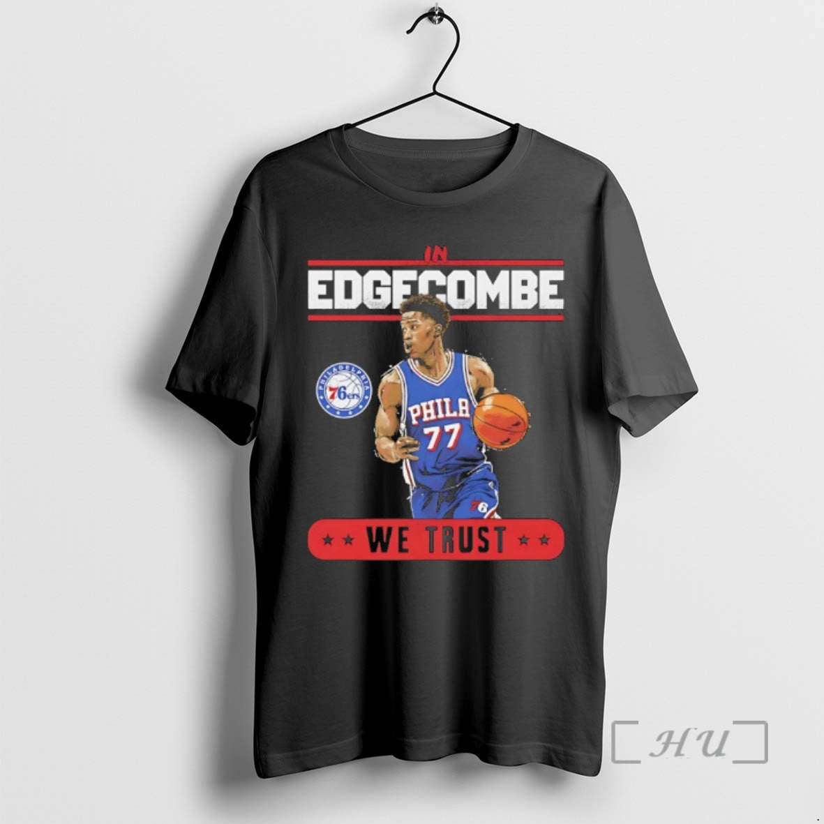 Trending Vj Edgecombe Philadelphia 76ers In Edgecombe We Trust - clothing by TeeHivey.com