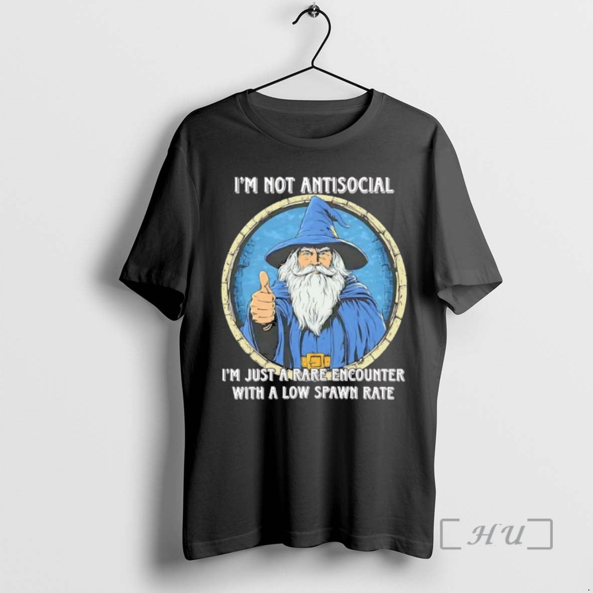 Trending Wizard Im Not Antisocial Im Just A Rare Encounter With A Low Spawn Rate - clothing by TeeHivey.com