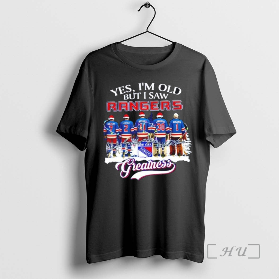 Trending Yes Im Old But I Saw Greatness New York Rangers Giacomin And Legends Christmas - clothing by TeeHivey.com