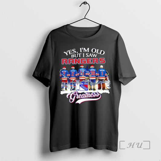 Trending Yes Im Old But I Saw Greatness New York Rangers Giacomin And Legends Christmas - clothing by TeeHivey.com