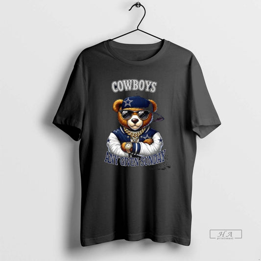 Trendy Any Given Sunday Dallas Cowboys Baseball Bear - clothing by TeeHivey.com