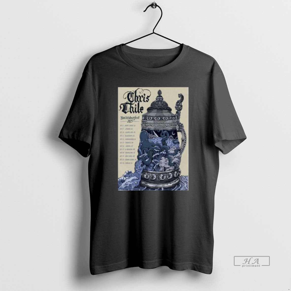 Trendy Bach Tober Fest Tour 2025 Chris Thile Long Sleve - clothing by TeeHivey.com