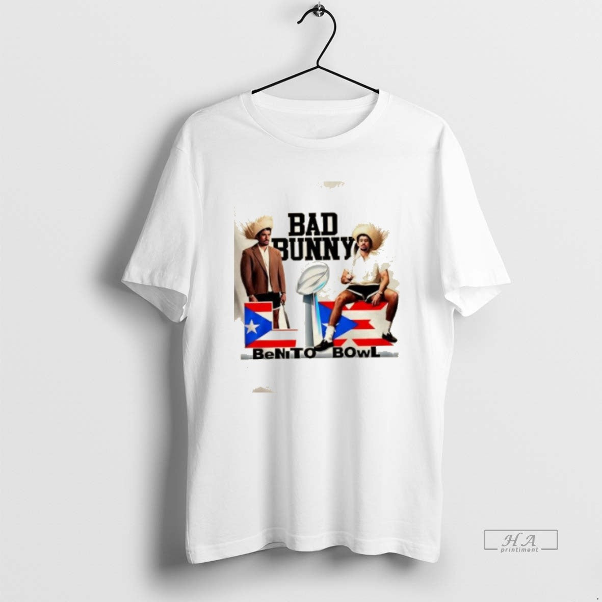 Trendy Bad Bunny Benito Bowl Signature 2 Sided - clothing by TeeHivey.com
