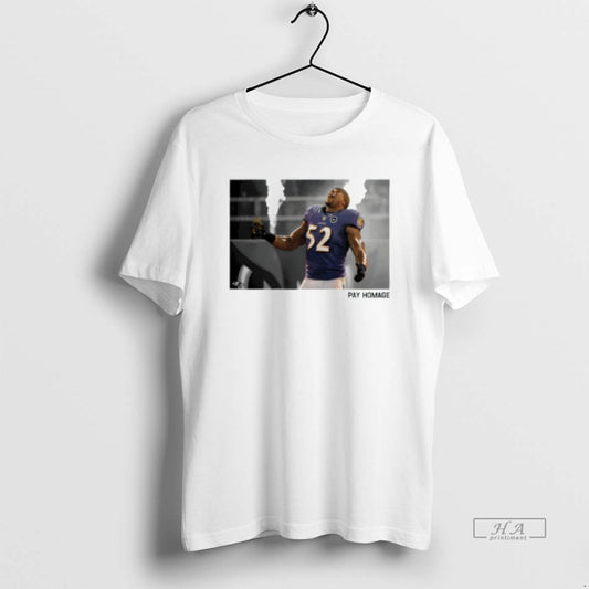 Trendy Baltimore Ravens Ray Lewis Homage Ash - clothing by TeeHivey.com