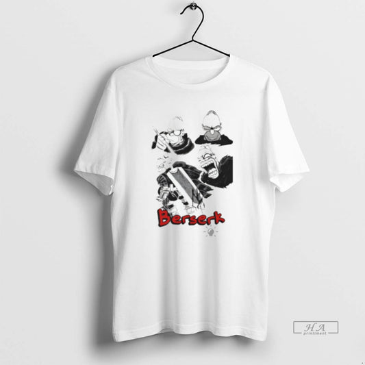 Trendy Berserk Guts Homer Simpson Meme - clothing by TeeHivey.com