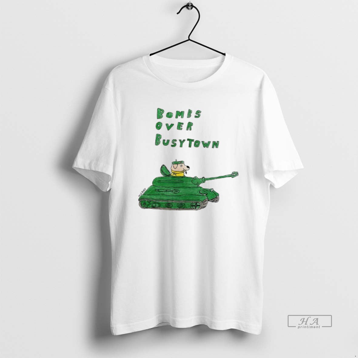 Trendy Bombs Over Busytown Dog Tank - clothing by TeeHivey.com