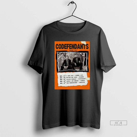 Trendy Codefendants Canada Tour 2025 Long Sleve - clothing by TeeHivey.com