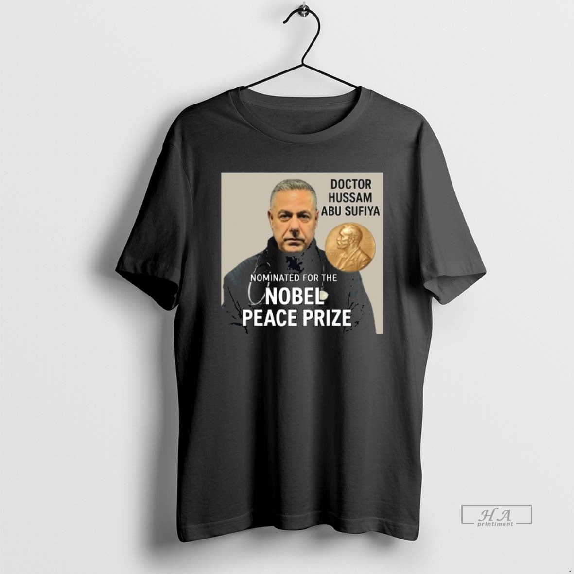 Trendy Doctor Hussam Abu Sufiya Nominated For The Nobel Peace Prize - clothing by TeeHivey.com