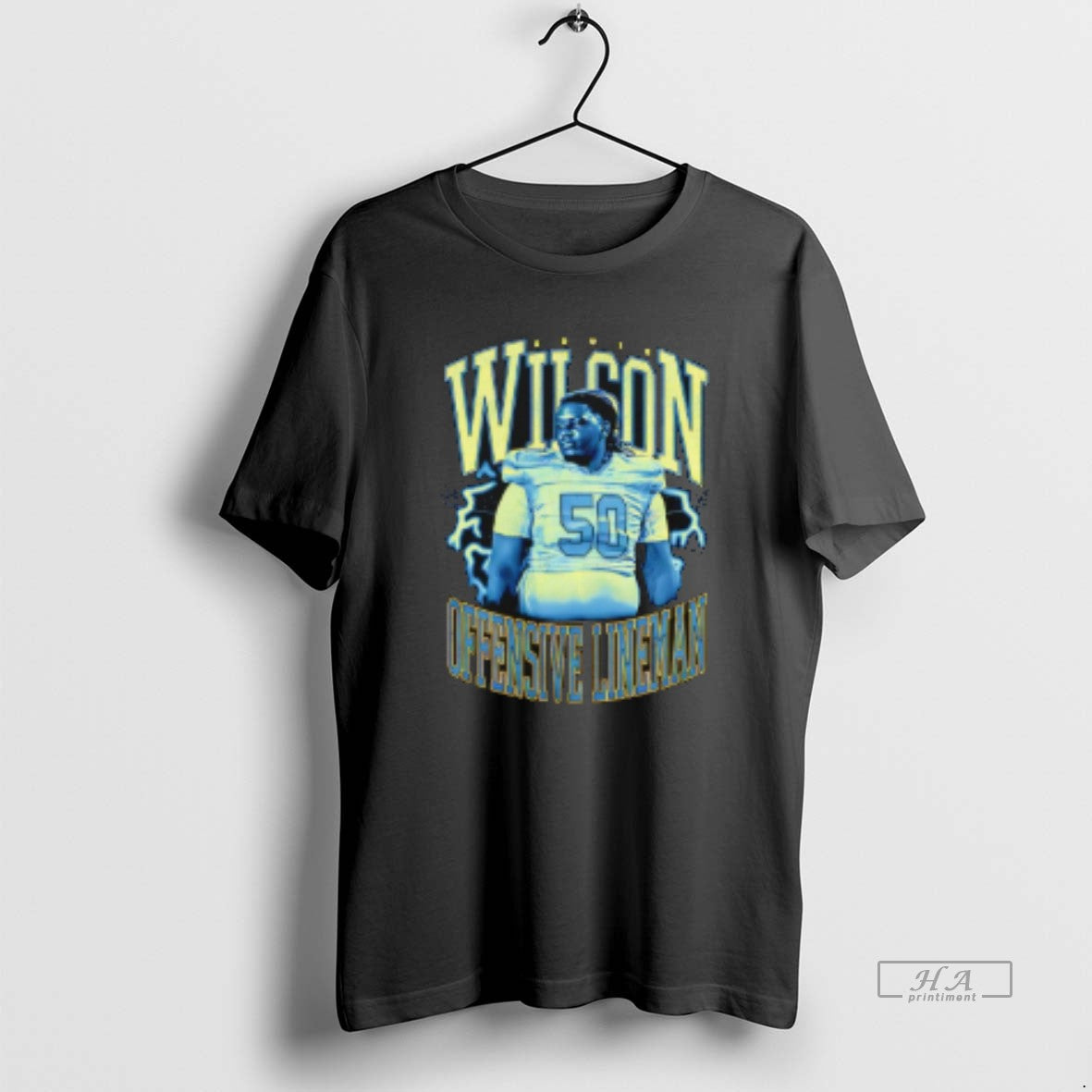 Trendy Edwin Wilson Offensive Lineman Retro - clothing by TeeHivey.com