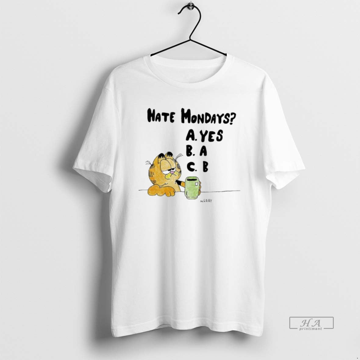 Trendy Gaft Hate Mondays Yes A B - clothing by TeeHivey.com