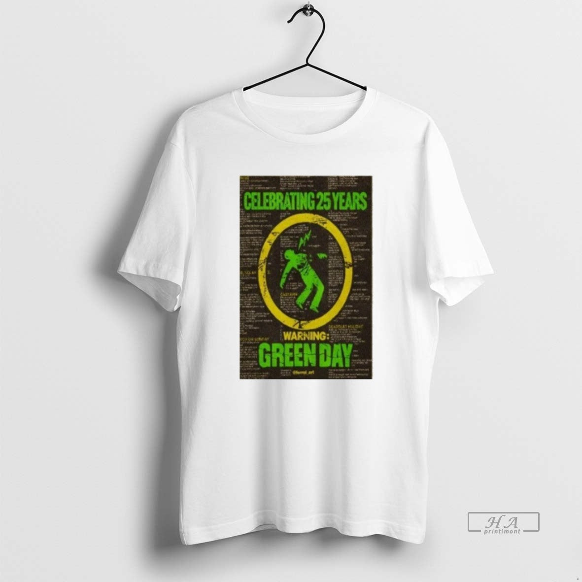 Trendy Green Day Warning Celebrating 25 Years - clothing by TeeHivey.com