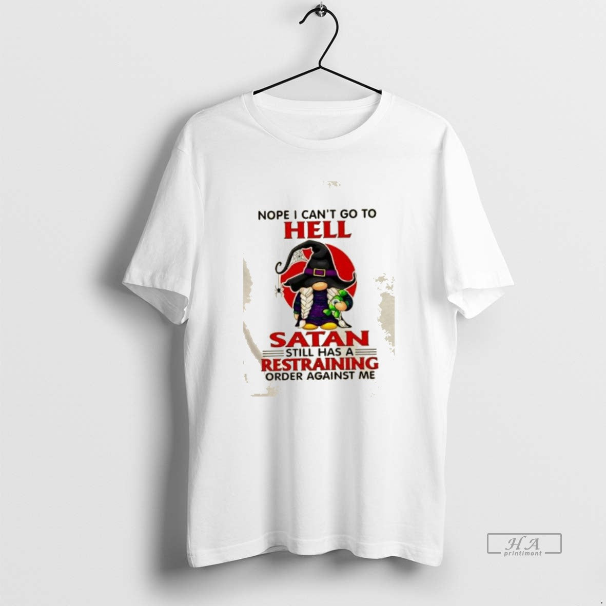 Trendy Gromes Nope I Cant Go To Hell Satan Still Has A Restraining Order Against - clothing by TeeHivey.com