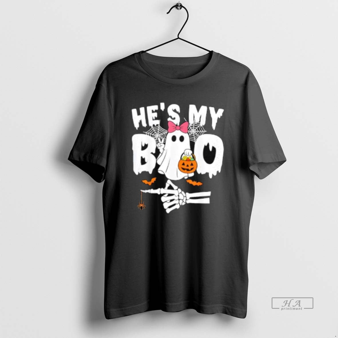 Trendy Hes My Boo Matching Halloween Couples Shes My Boo - clothing by TeeHivey.com