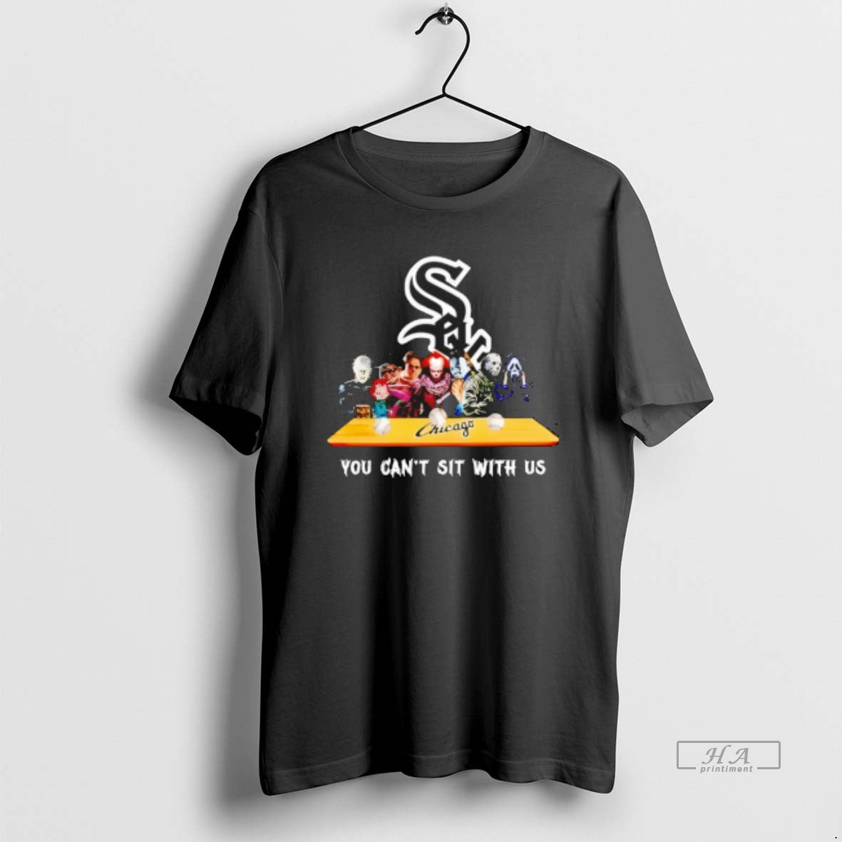 Trendy Horror Movie Characters You Cant Sit With Us Chicago White Sox Halloween - clothing by TeeHivey.com