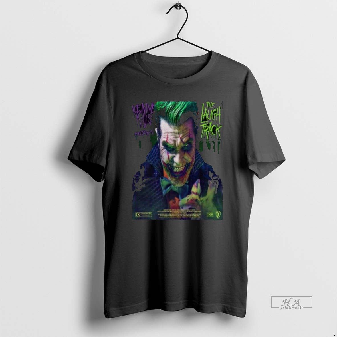Trendy Ice Nine Kills Presents The Laugh Track The Joker Character Long Sleve - clothing by TeeHivey.com