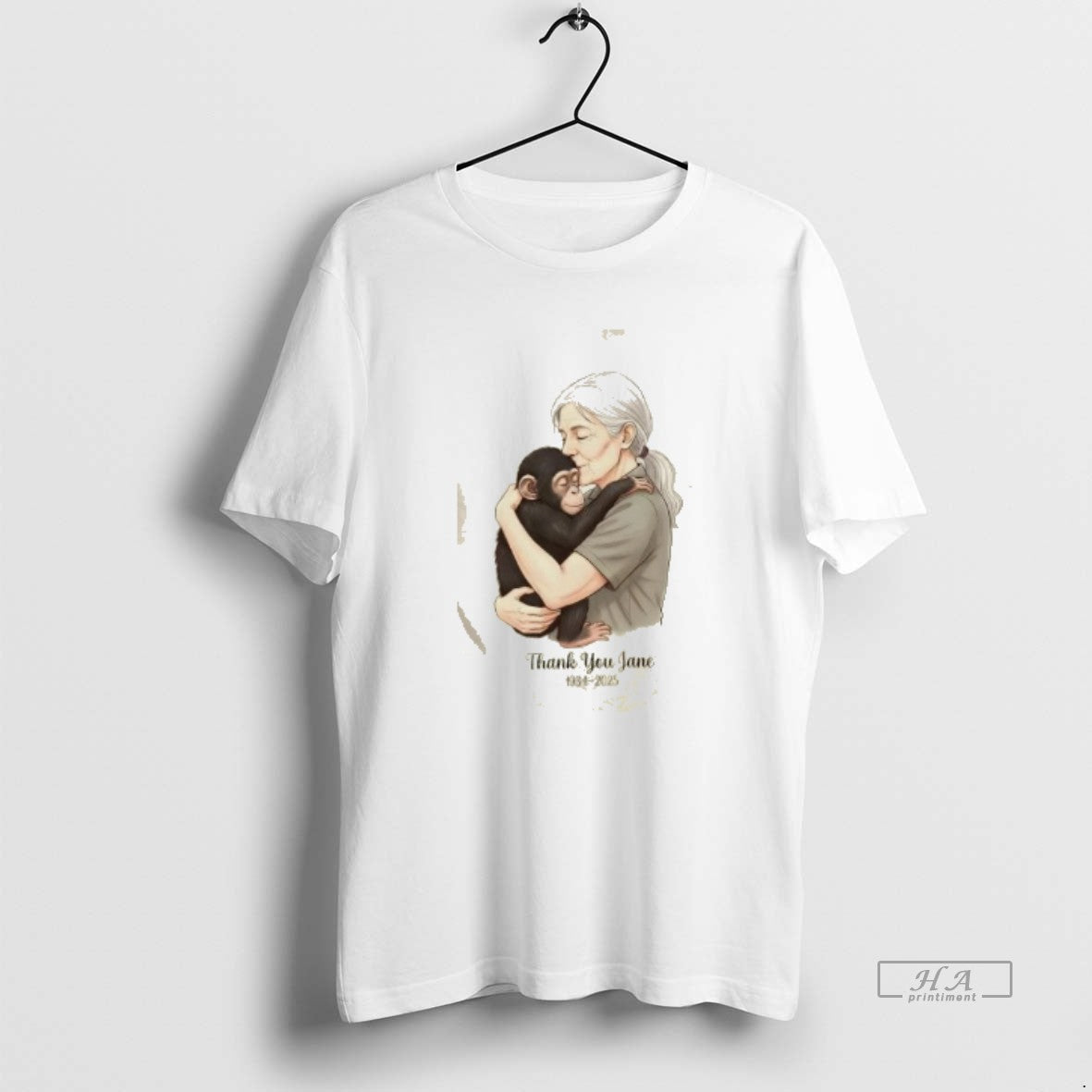 Trendy Jane Goodall 1934 2025 Thank You For The Memories - clothing by TeeHivey.com