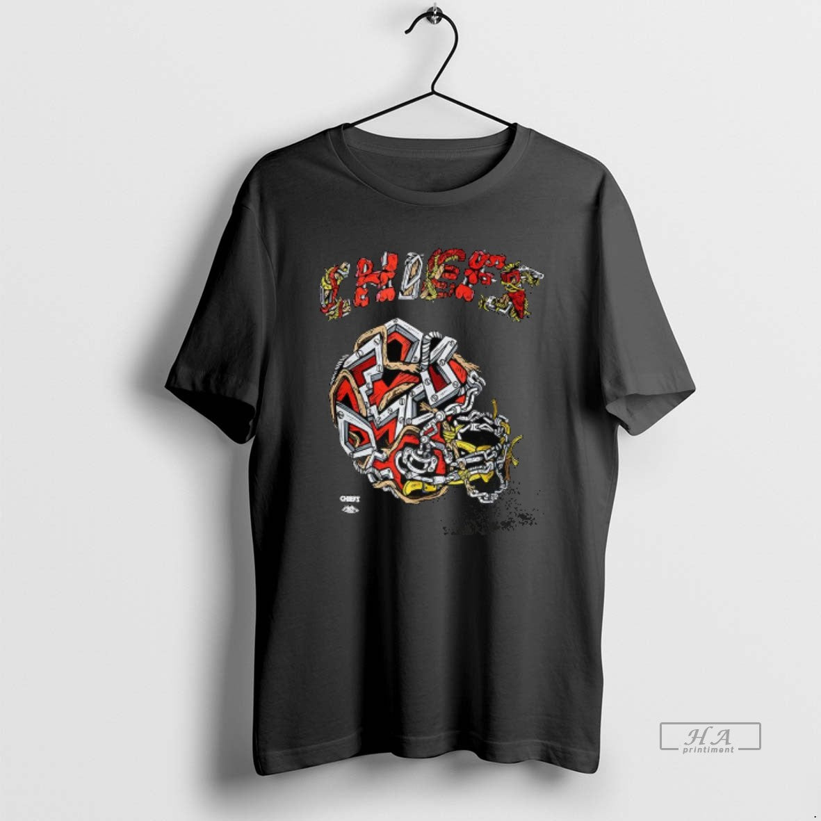 Trendy Kansas City Chiefs Football Helmet Distortedd Leaders - clothing by TeeHivey.com